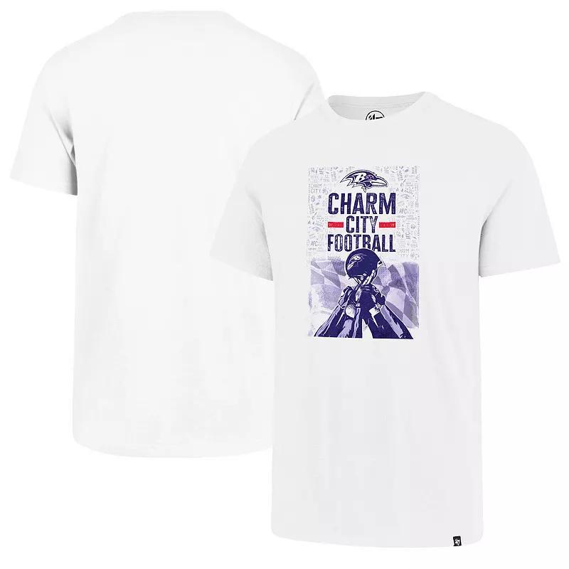 Mens 47 Baltimore Ravens Charm City Football T-Shirt Product Image