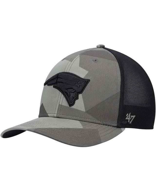 Mens Olive New England Patriots Countershade Mvp Dp Trucker Snapback Hat Product Image