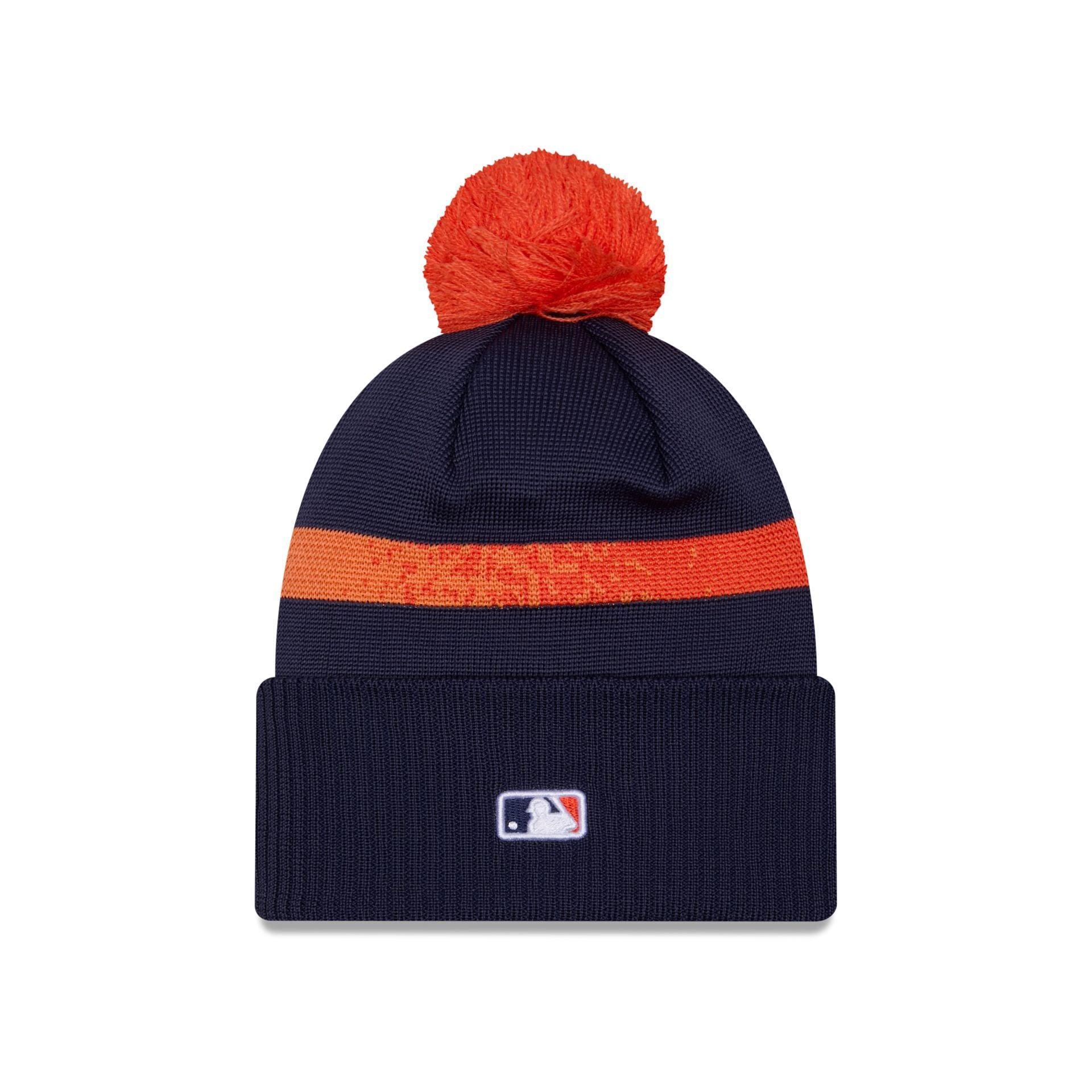 Houston Astros City Connect Pom Knit Hat Male Product Image