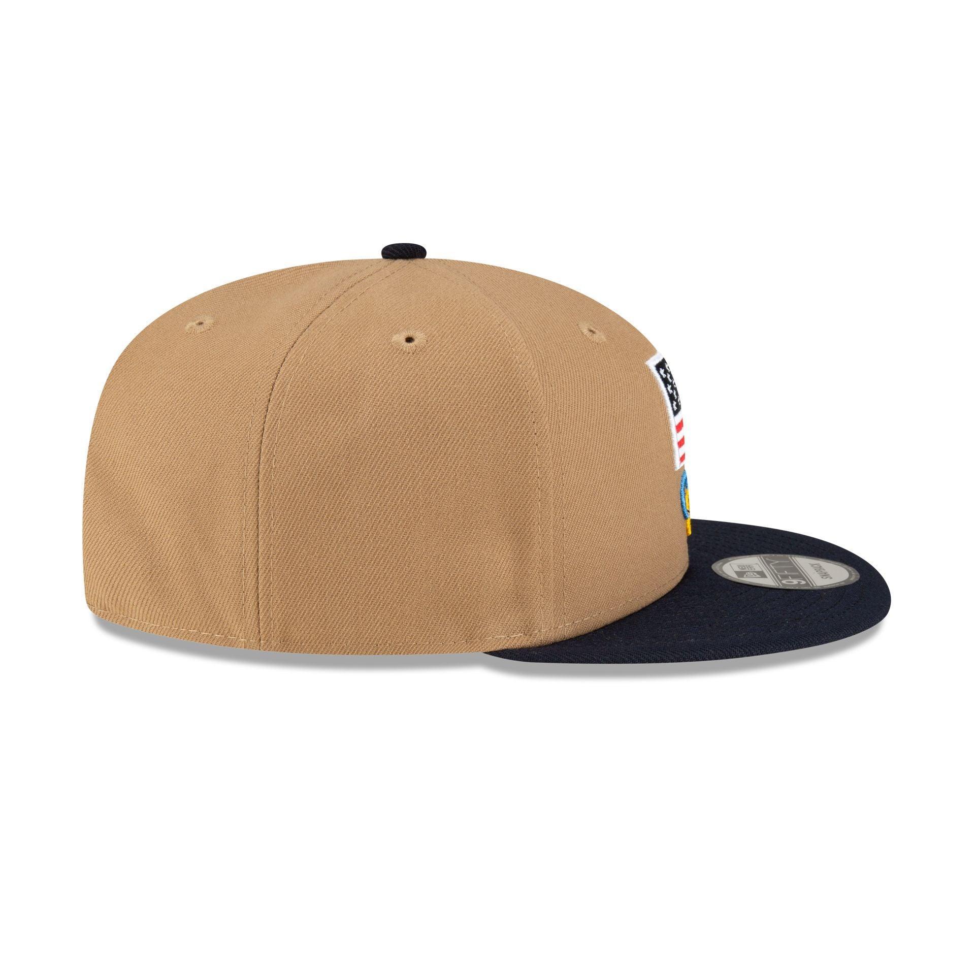 Team USA Khaki 9FIFTY Snapback Hat Male Product Image