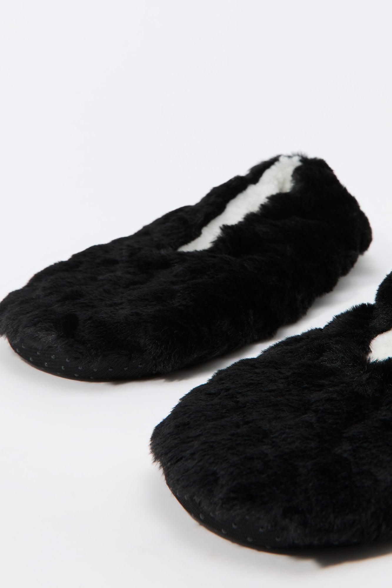 Faux-Fur Ballerina Slipper Female Product Image