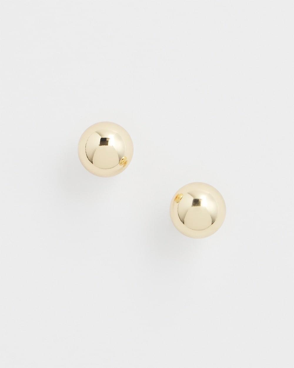 Gold Tone Stud Earrings   Chico's - Gold - Women Product Image