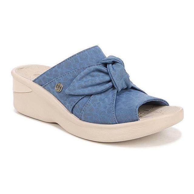 Bzees Smile Womens Washable Wedge Slide Sandals Product Image