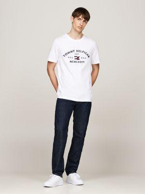 Embroidered Tommy Arch Logo T-Shirt Product Image