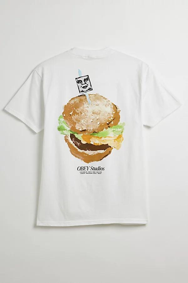 OBEY Visual Food For Your Mind Tee Mens at Urban Outfitters product image