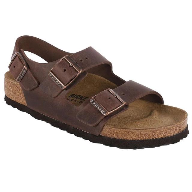 Birkenstock Milano Oiled Leather Sandals Product Image