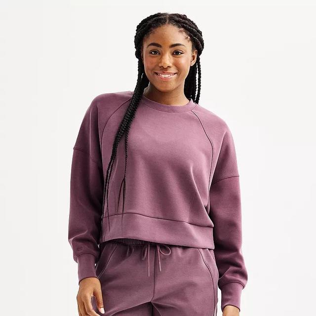 Womens FLX Cropped Pullover Sweatshirt Product Image