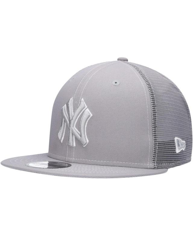 Mens New Era Gray New York Yankees 2023 On-Field Batting Practice 9FIFTY Snapback Hat Product Image