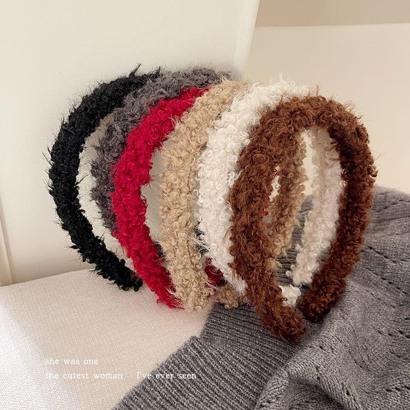 Plain Boucle Headband Product Image