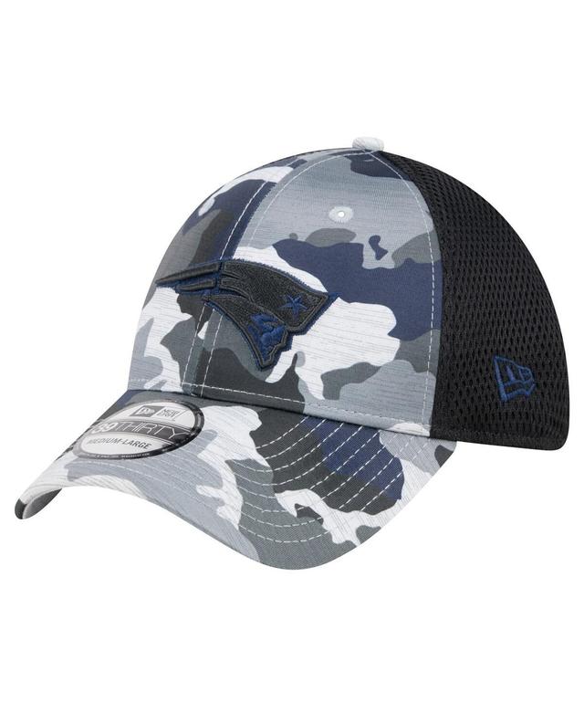 Mens New Era Camo/Black New England Patriots Active 39THIRTY Flex Hat Product Image