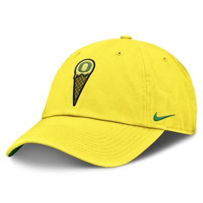 Oregon Ducks Cone Club Men's Nike Dri-FIT College Adjustable Hat Product Image