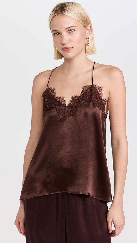 CAMI NYC Racer Charmeuse Camisole | Shopbop Product Image