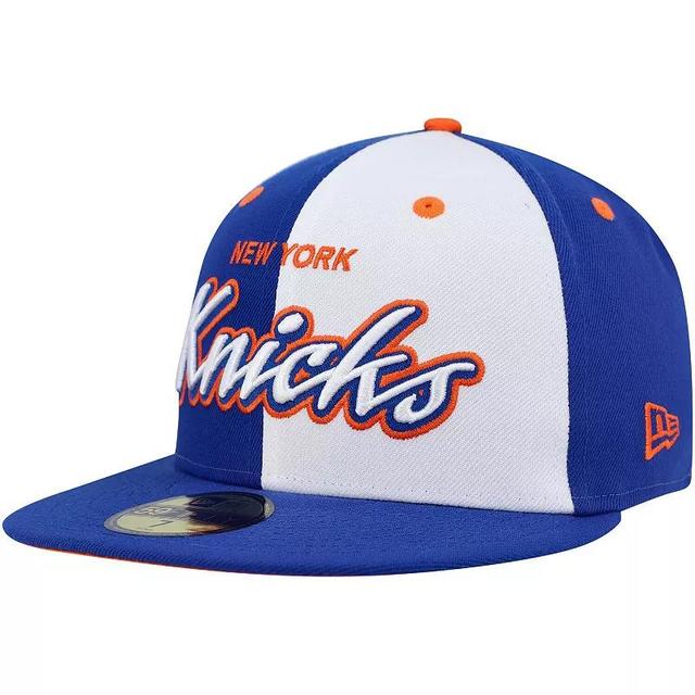 Mens New Era /White New York Knicks Griswold 59FIFTY Fitted Hat Product Image