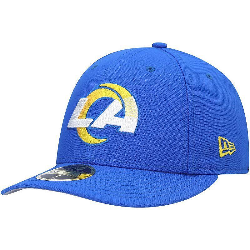 Mens New Era Royal Los Angeles Rams Omaha Low Profile 59FIFTY Fitted Hat Product Image