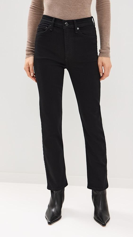 rag & bone Flexi Wren High Rise Ankle Slim Jeans | Shopbop Product Image