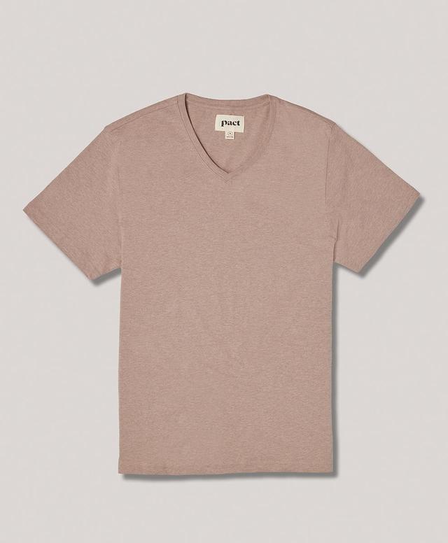 Mens Stucco Heather Softspun V-Neck Tee S Product Image