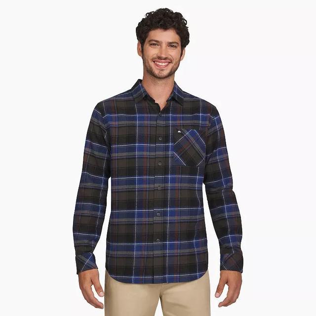 Mens Quiksilver Long Sleeve Flannel Shirt Product Image