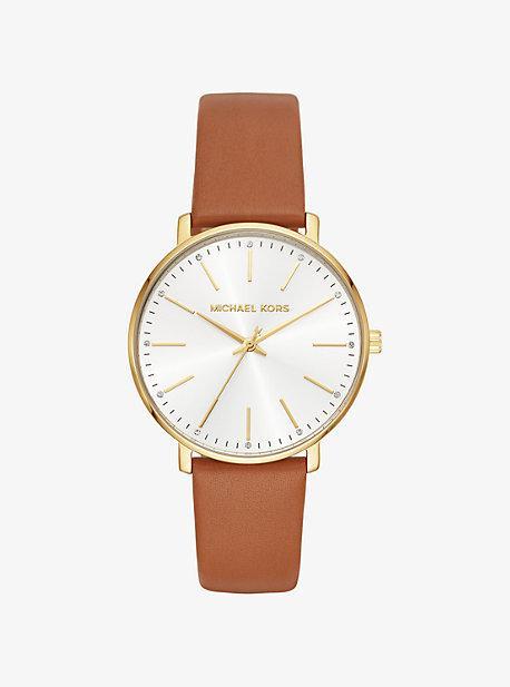 Oversized Pavé Logo -Tone Watch Product Image