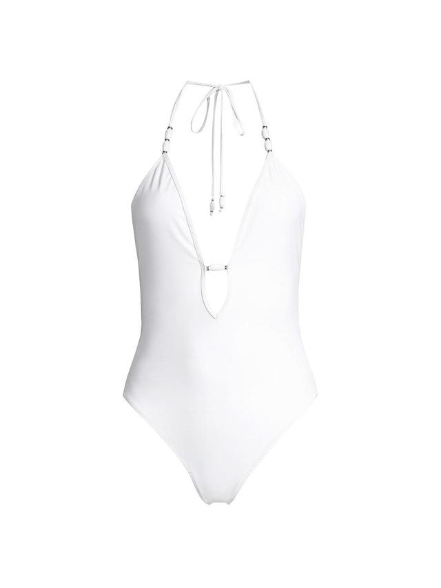 Womens Kailey Plunging One-Piece Swimsuit Product Image