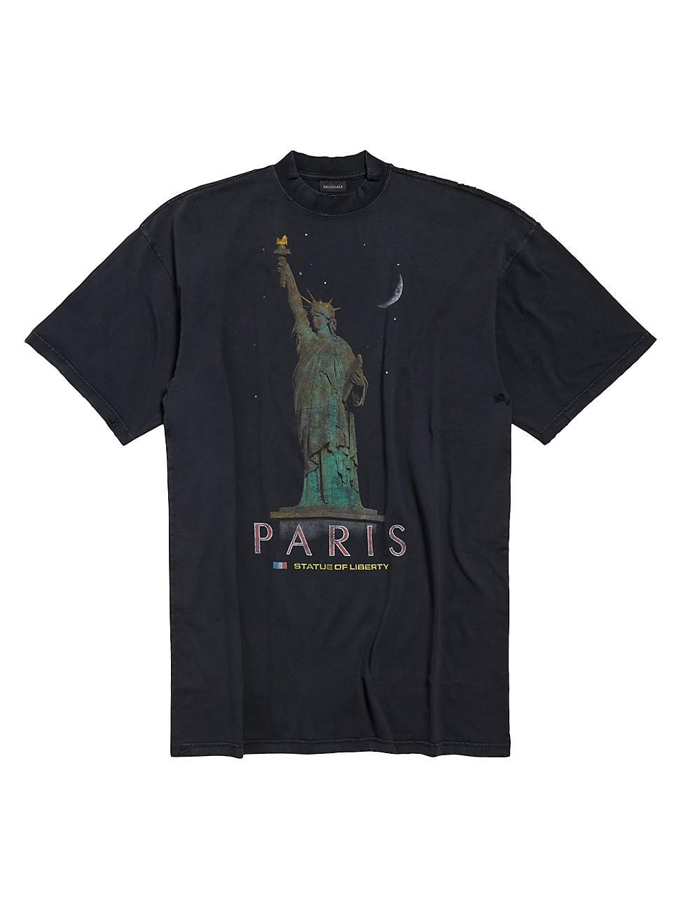 Womens Paris Liberty T-Shirt Dress Product Image