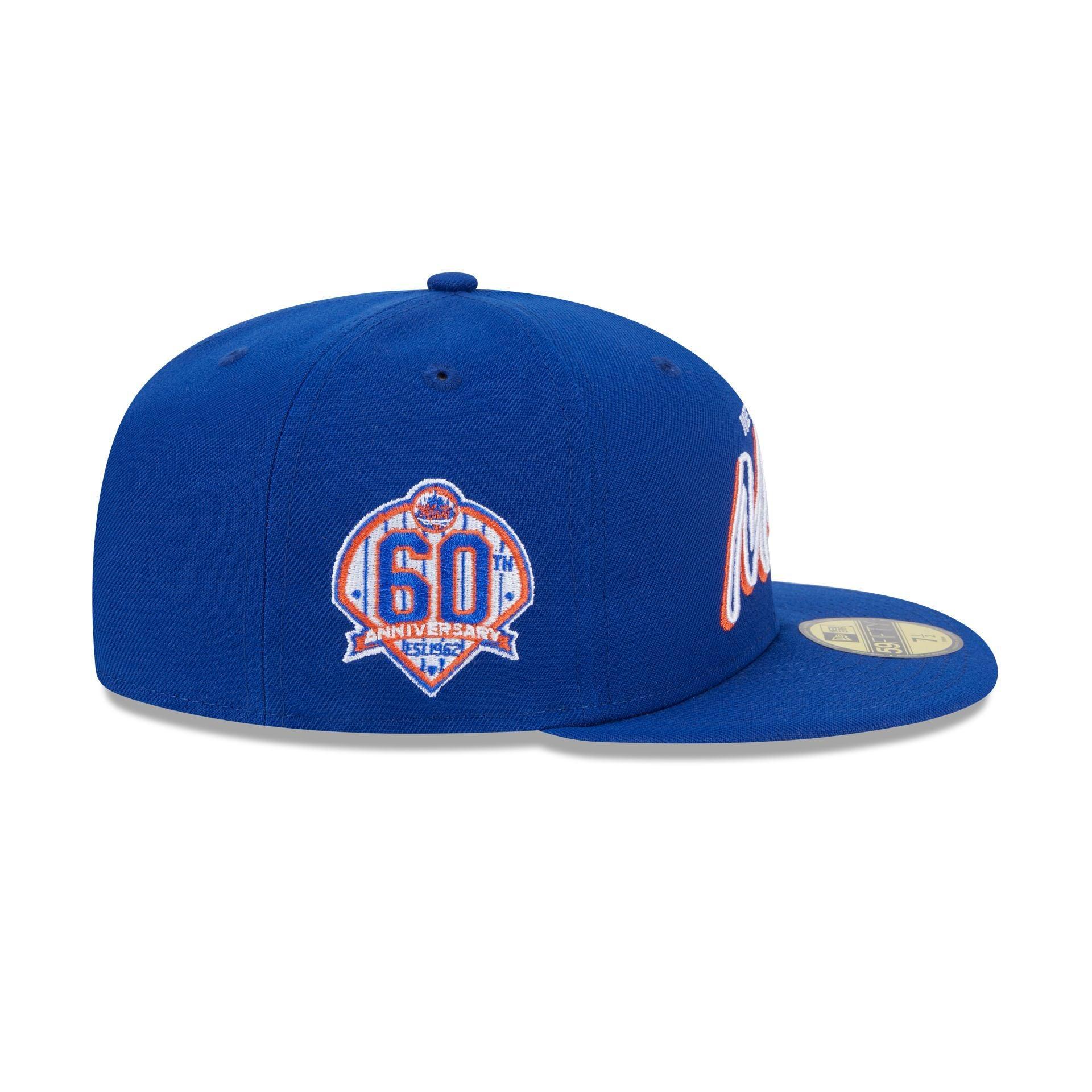 New York Mets Script Sided 59FIFTY Fitted Hat Male Product Image