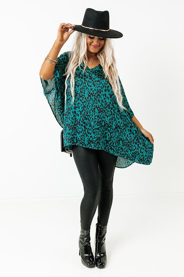 Spotted In Vail Leopard Tunic Product Image