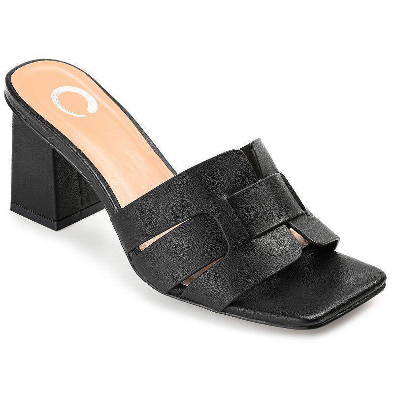 Journee Collection Renatta Womens Tru Comfort Foam Block Heel Sandals Product Image