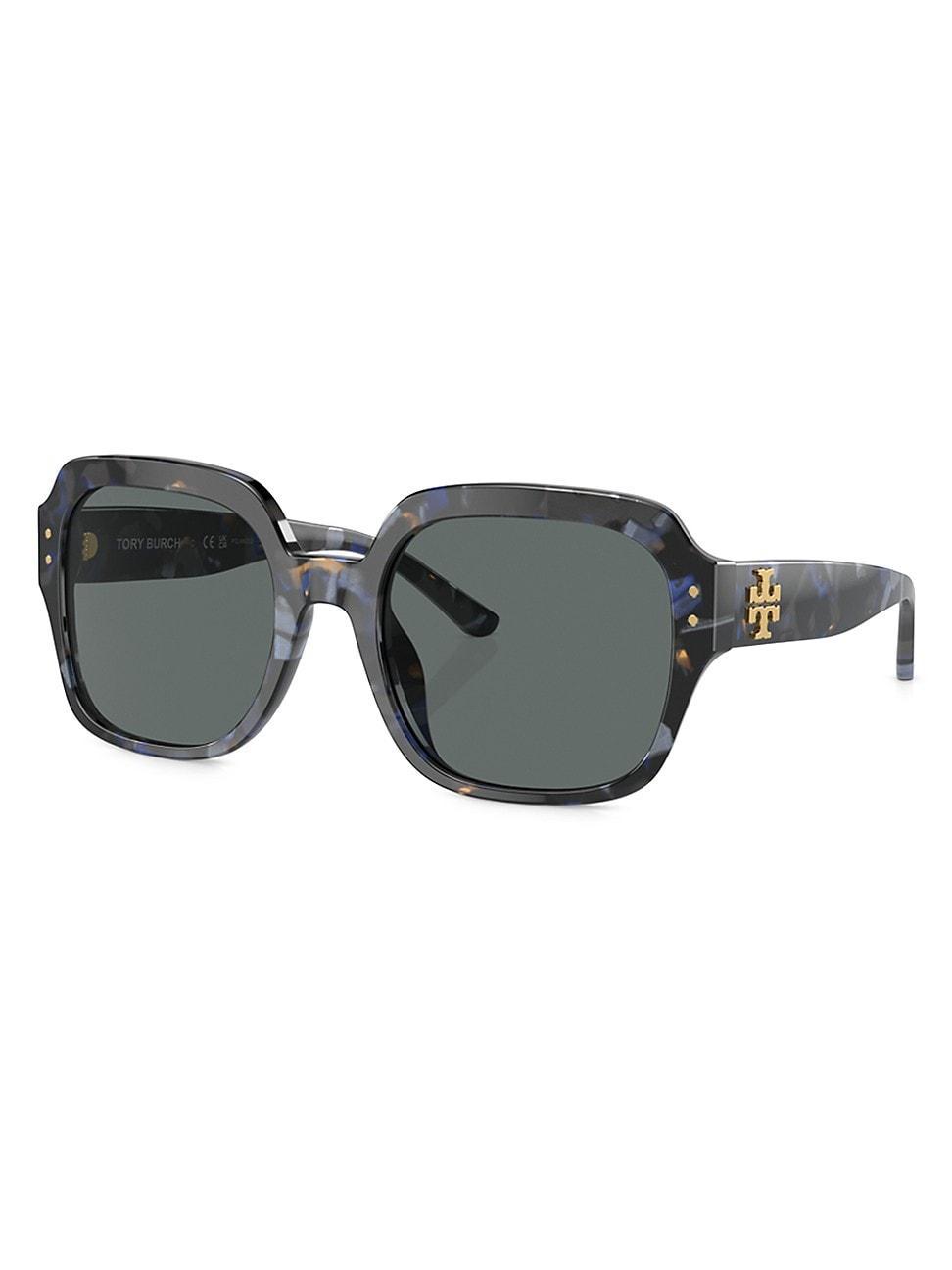 Womens 56MM Square Sunglasses Product Image