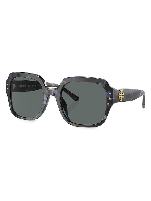 Womens 56MM Square Sunglasses Product Image