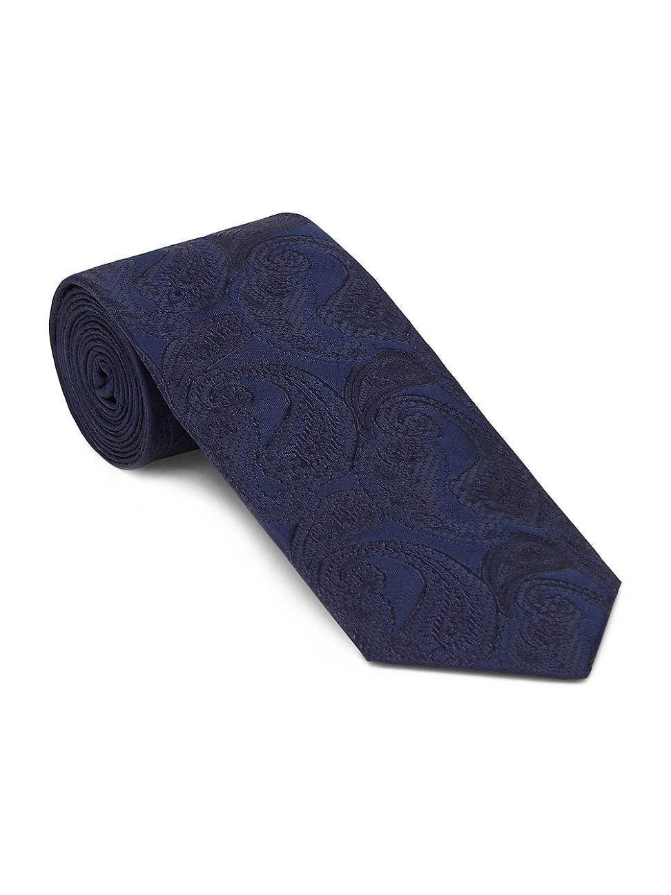 Mens Paisley Silk Tie Product Image