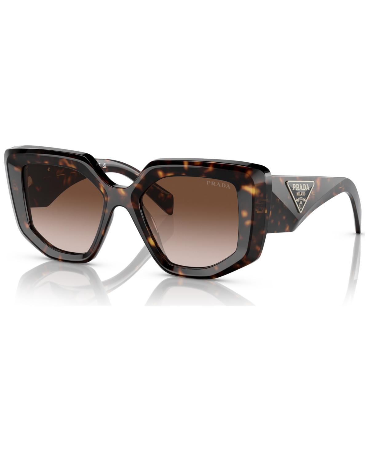 Prada Womens Low Bridge Fit Sunglasses, Pr 14ZSF52-y Product Image