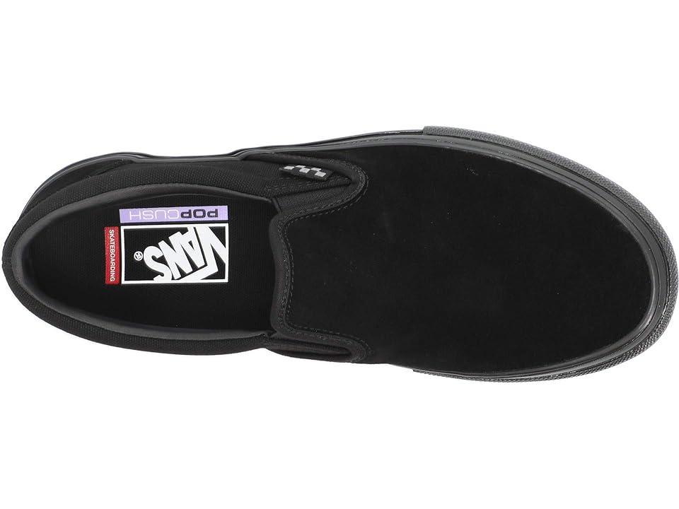 Vans Skate Slip-On Black) Men's Shoes Product Image