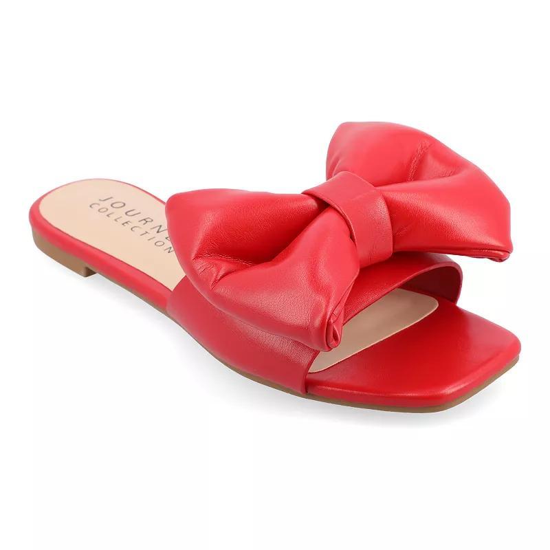 Journee Collection Fayre Tru Comfort Foam Womens Slide Sandals Product Image