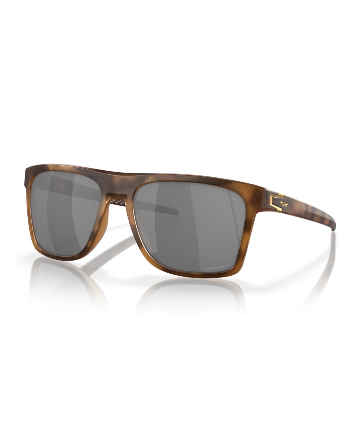 Oakley 57mm Polarized Rectangular Sunglasses Product Image