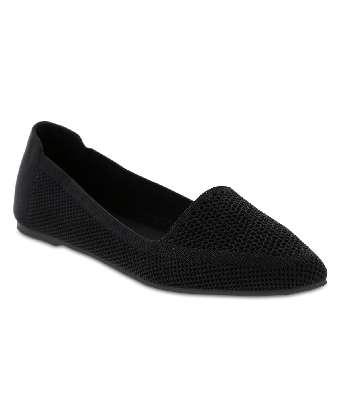 Mia Womens Corrine Ballet Knit Flats Product Image