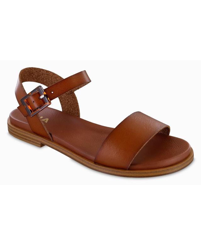 Mia Womens Peyton Round Toe Flat Sandals Product Image