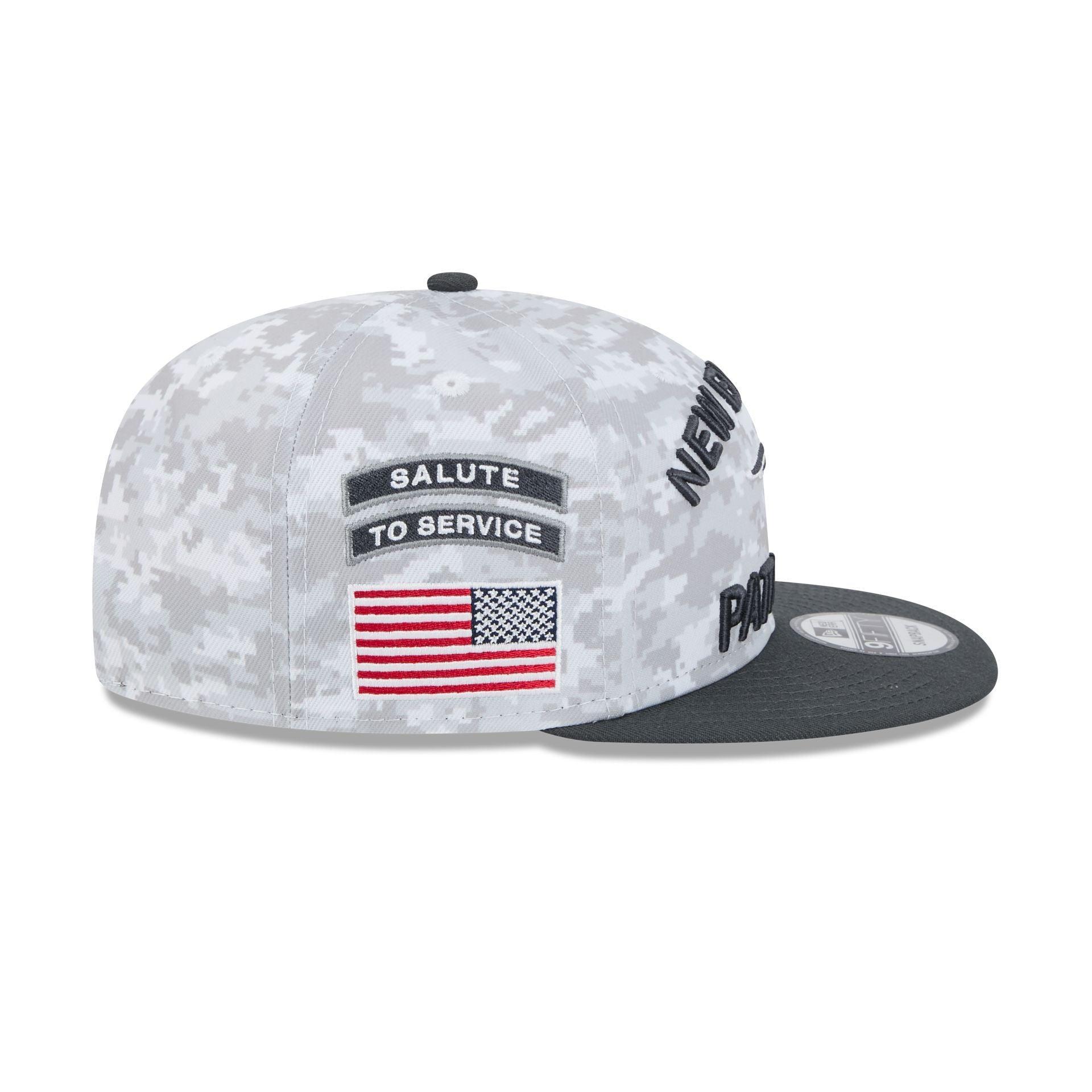 New England Patriots 2024 Salute to Service 9FIFTY Snapback Hat Male Product Image