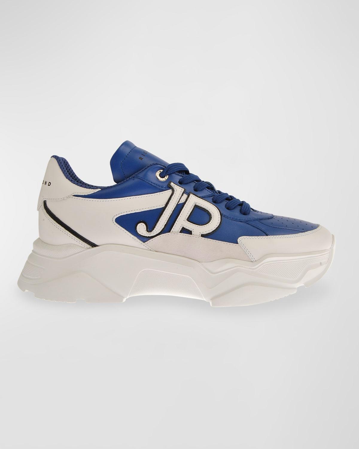 Mens Chunky Monogram Low-Top Sneakers Product Image