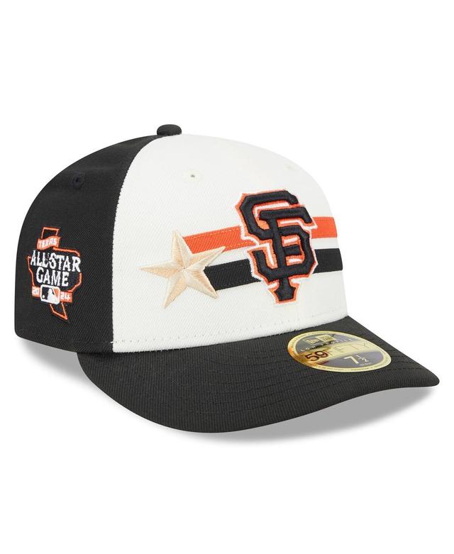 Mens New Era Cream/Black San Francisco Giants 2024 MLB All-Star Game Workout Low Profile 59FIFTY Fitted Hat Product Image