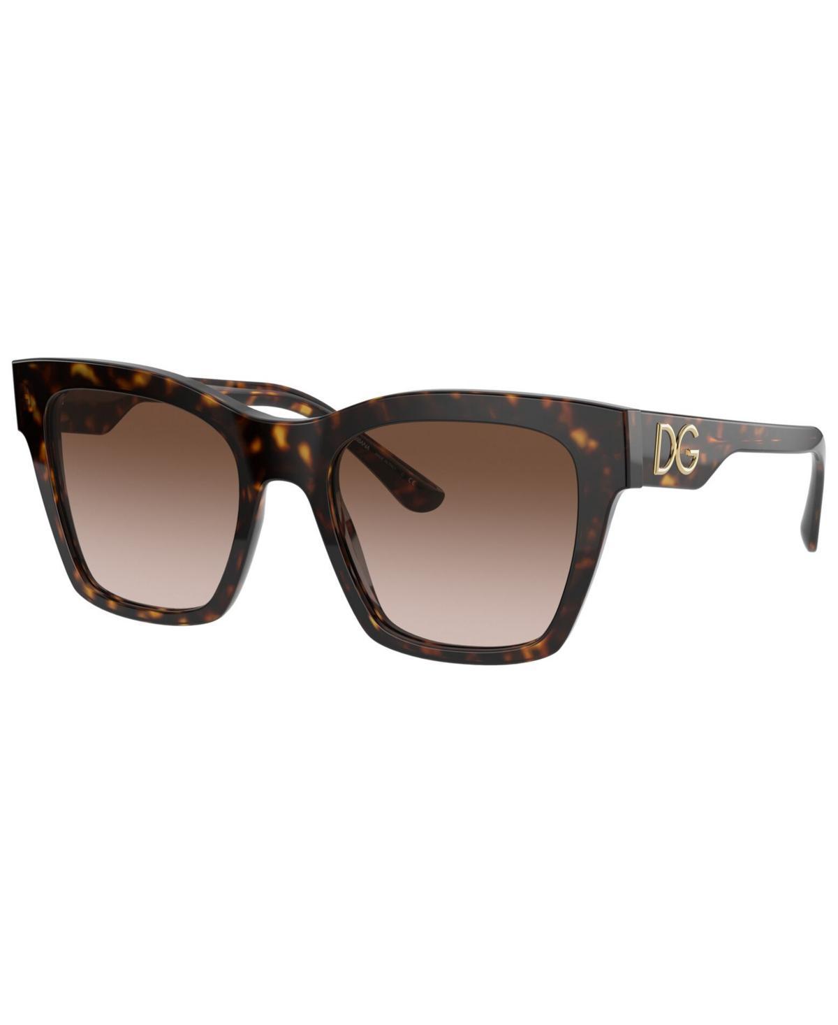 Dolce & Gabbana 53mm Gradient Cat Eye Sunglasses Product Image