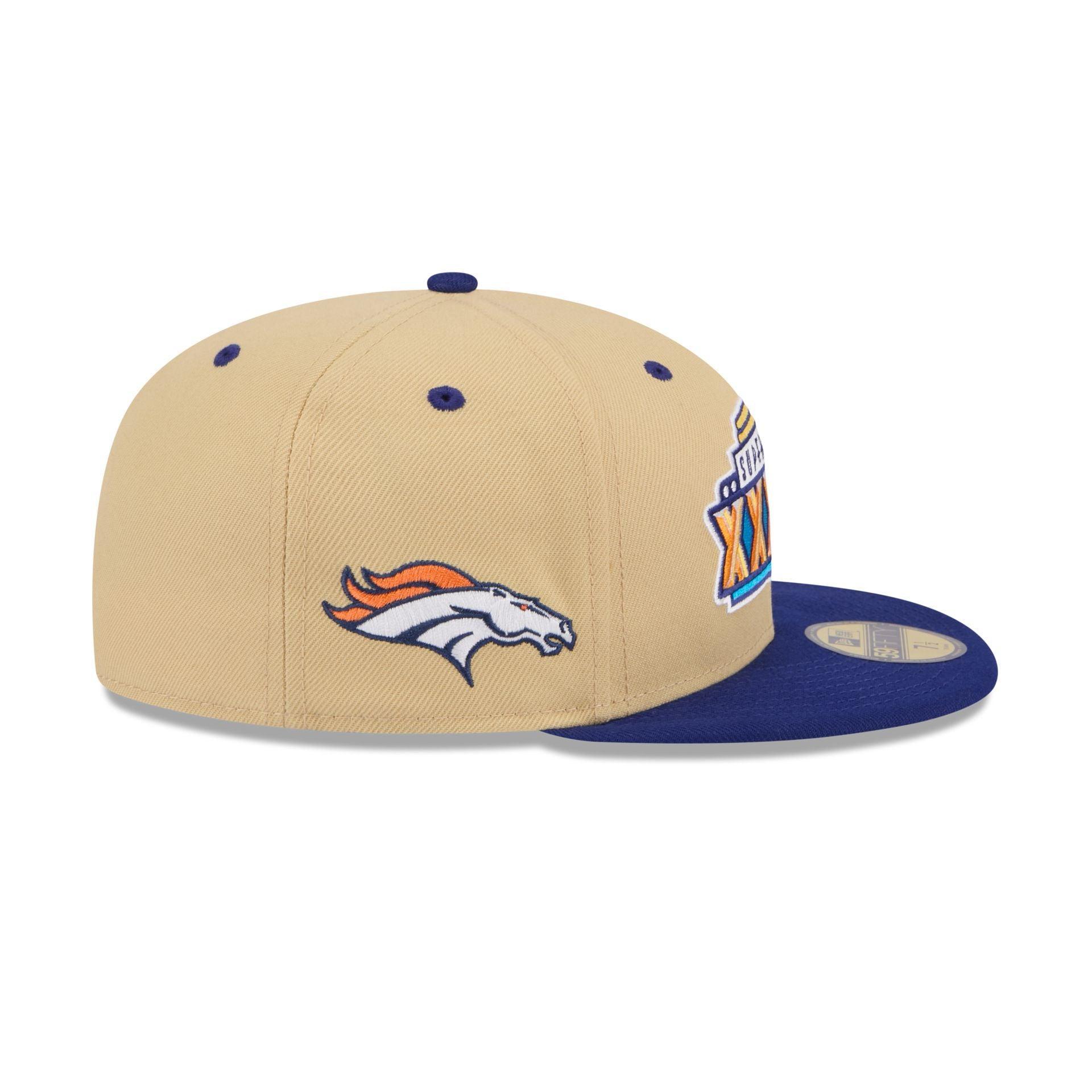 Denver Broncos Super Bowl Side Patch 59FIFTY Fitted Hat Male Product Image