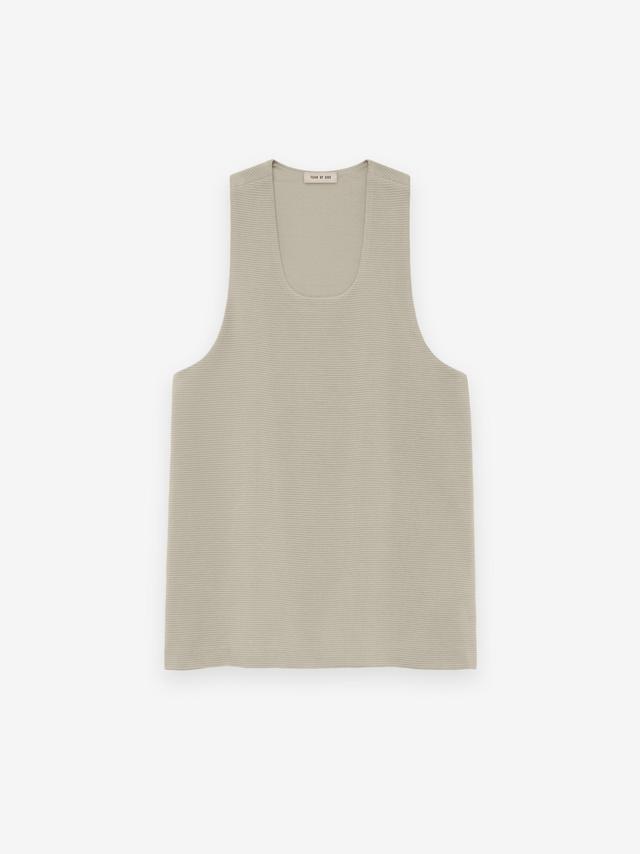 Ottoman Ribbed Tank Male Product Image