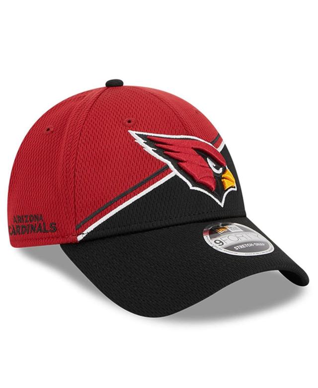 Mens New Era Cardinal Arizona Cardinals 2023 Sideline 9FORTY Adjustable Hat - Cardinal Product Image