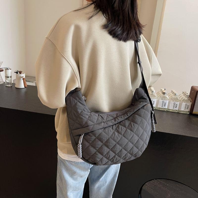 Plain Quilted Crossbody Bag product image