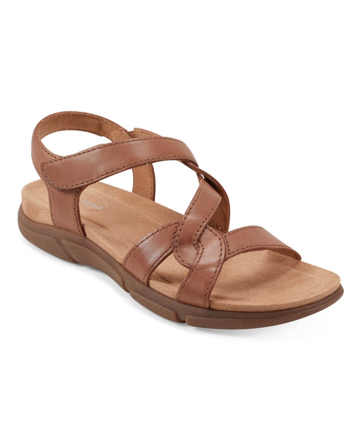 Easy Spirit Womens Minny Round Toe Casual Flat Sandals Product Image