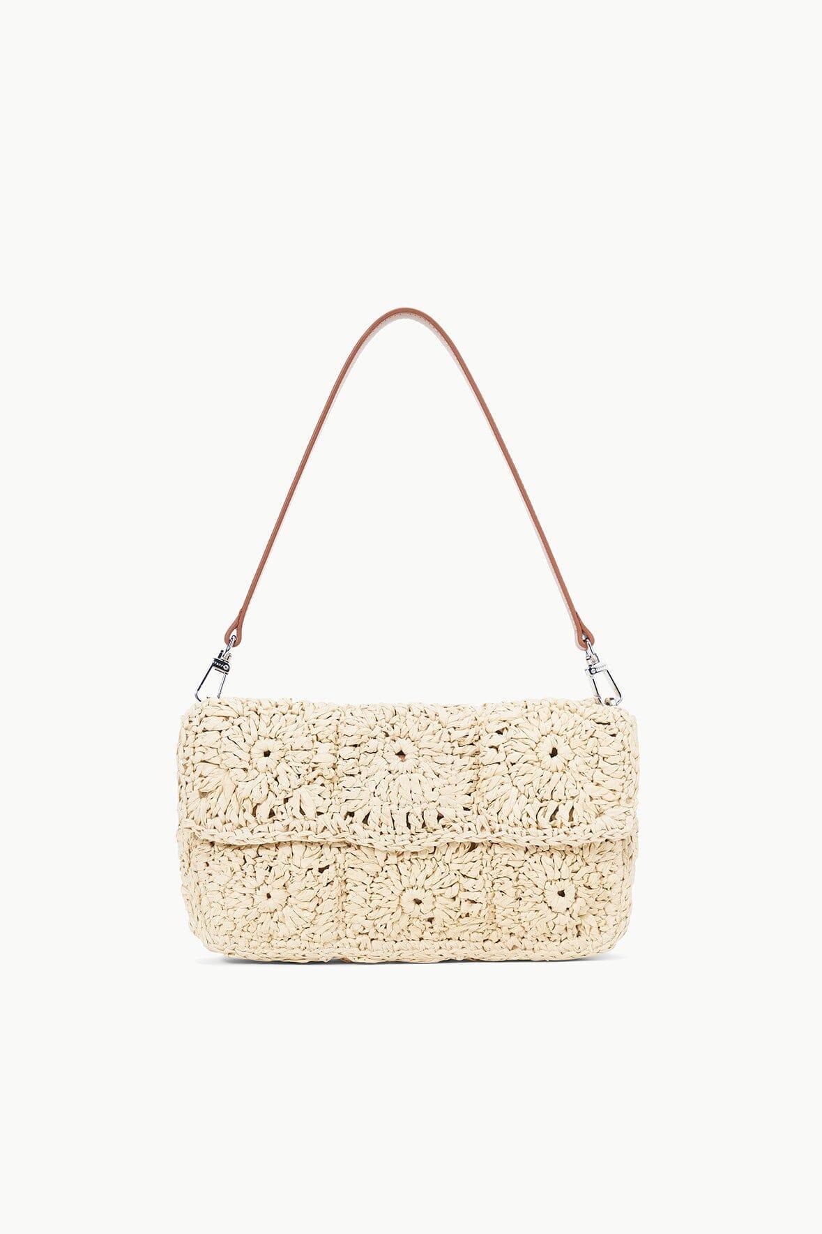 TIMMY CROCHET SHOULDER BAG | NATURAL Product Image