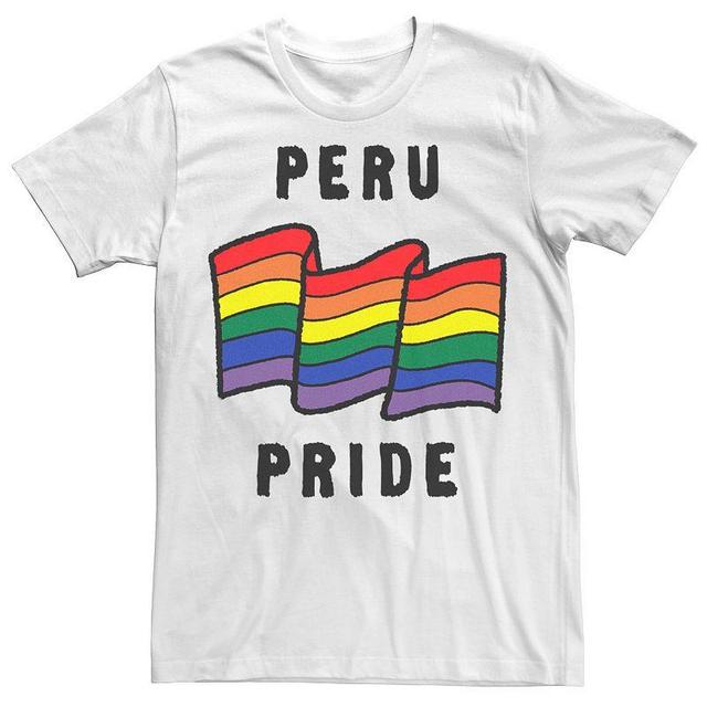 Mens Gonzales Peru Pride Sketched Flag Tee Product Image