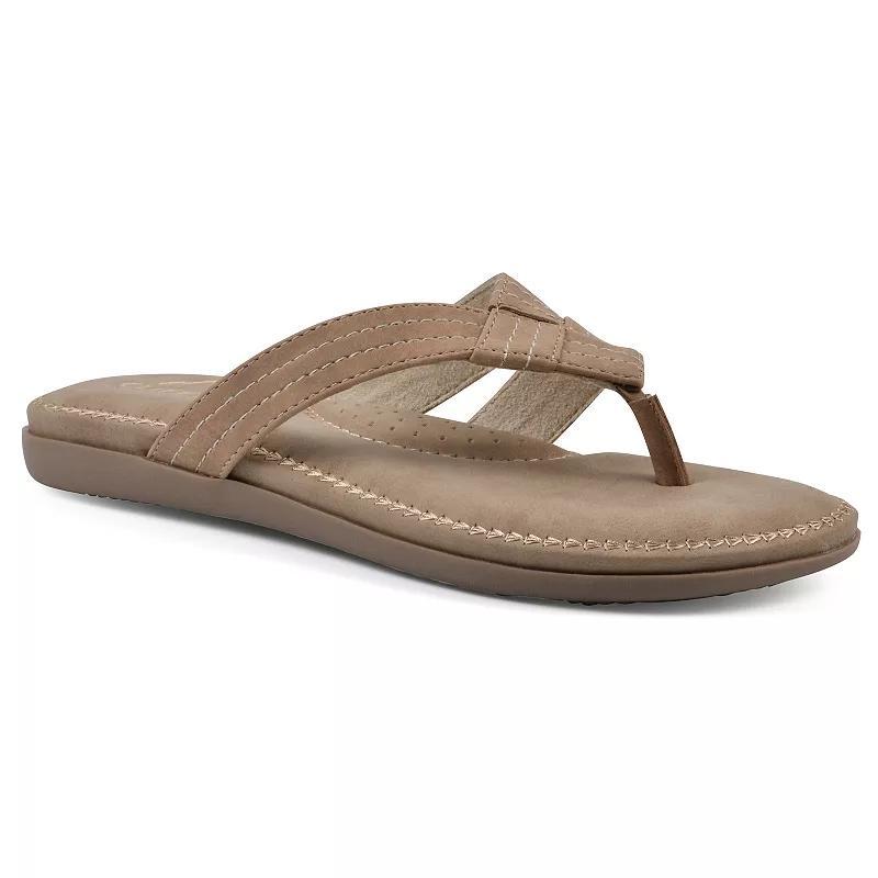 Cliffs by White Mountain Womens Fateful Thong Sandal Product Image