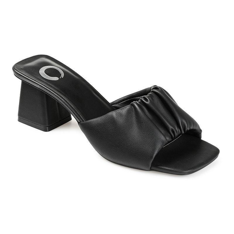 Journee Collection Briarr Womens Heeled Slide Sandals Product Image