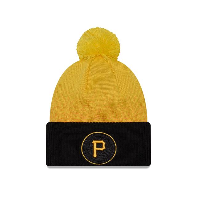 Pittsburgh Pirates City Connect Pom Knit Hat Male Product Image